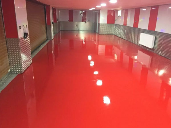 「自流平地坪漆」自流平地坪漆，其實這樣做也很好看。。。